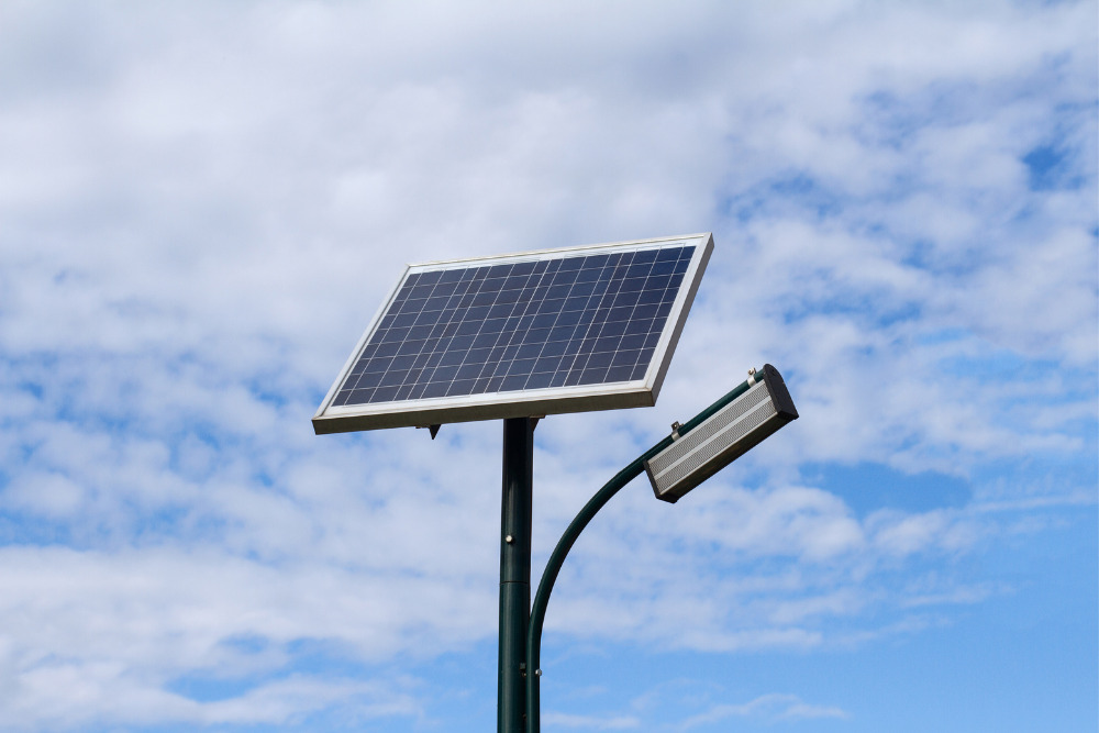 Ground-Mounted Solar Panels
