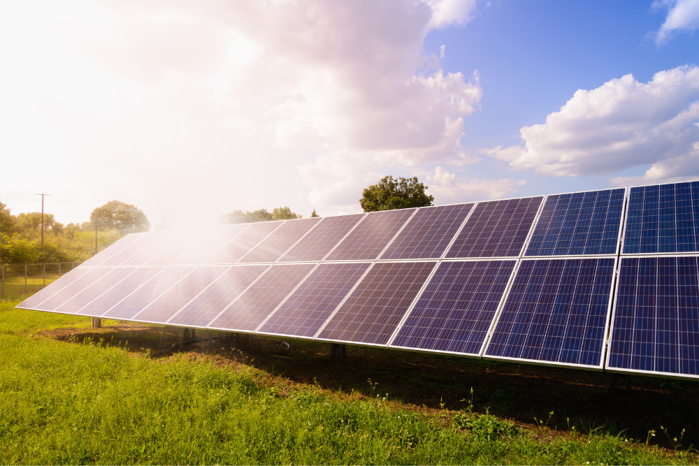 Ground-Mounted Solar Panels