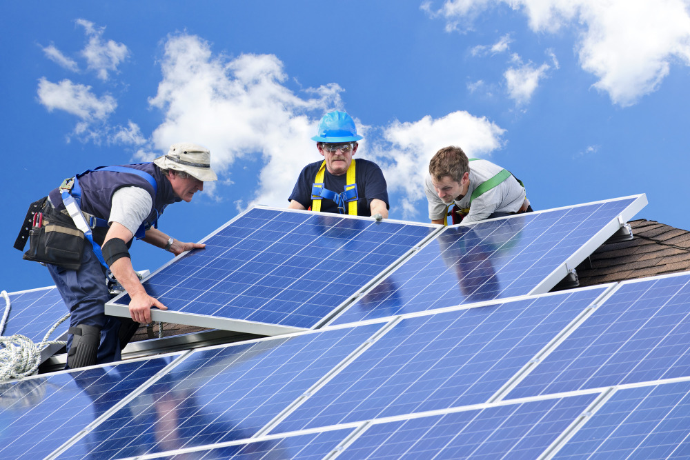 professional solar panel installation