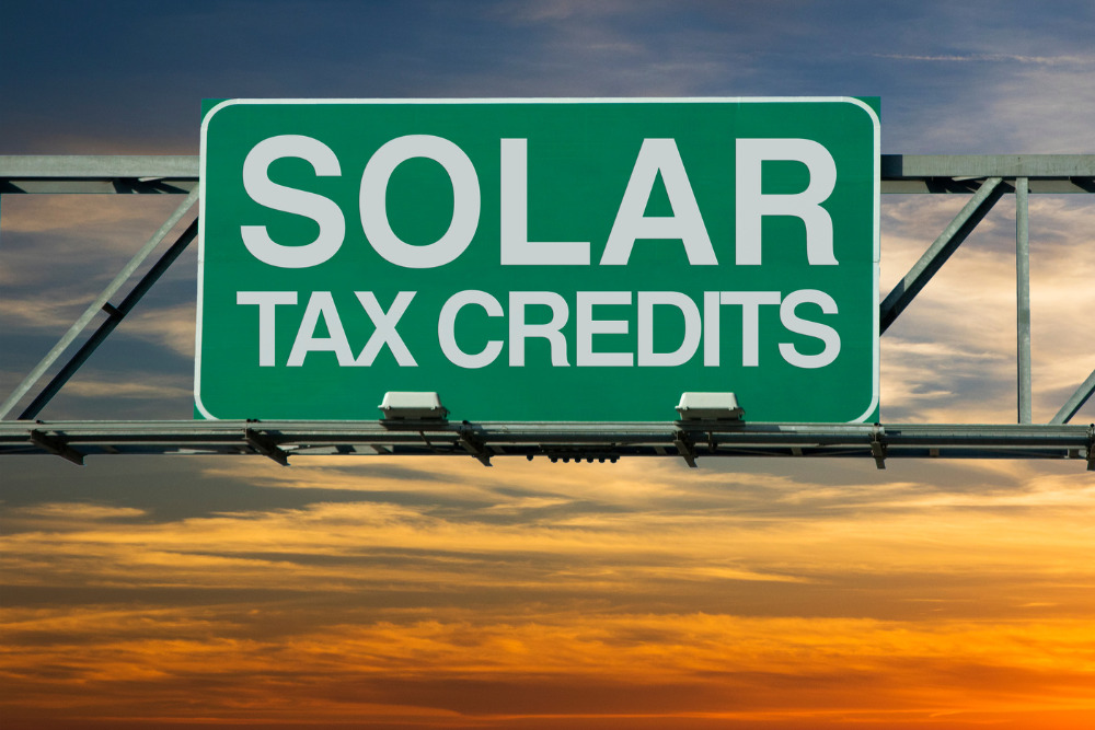 Solar panel tax credits