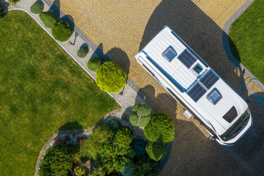 rv solar installation