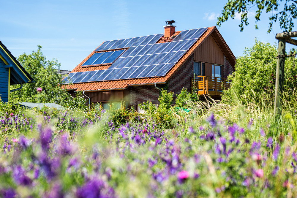 How do residential solar panels work
