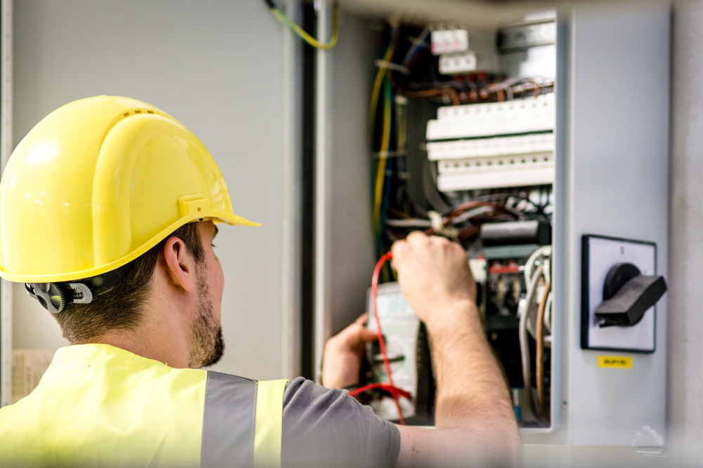 Solar battery storage installation