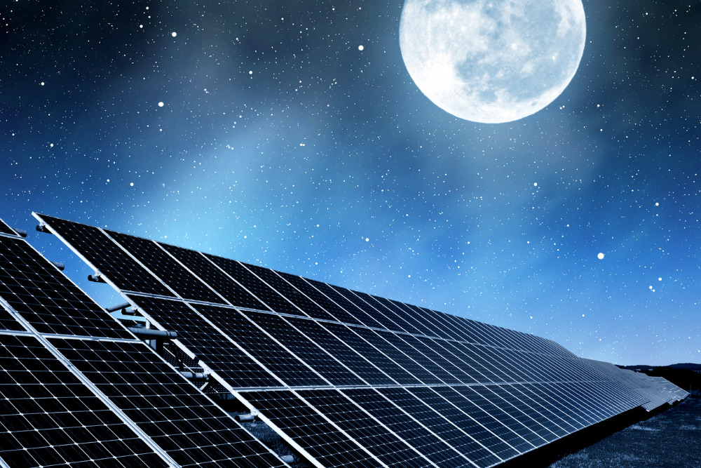 solar energy at night