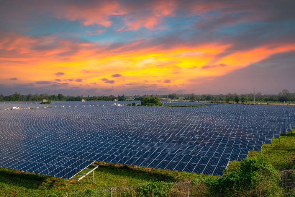 Solar panel land use